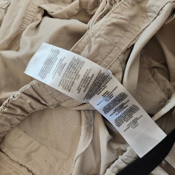 Columbia Sportswear Co. Cargo Short 42W Tan Omni- Shade Sun Protection With Belt - Picture 12 of 15